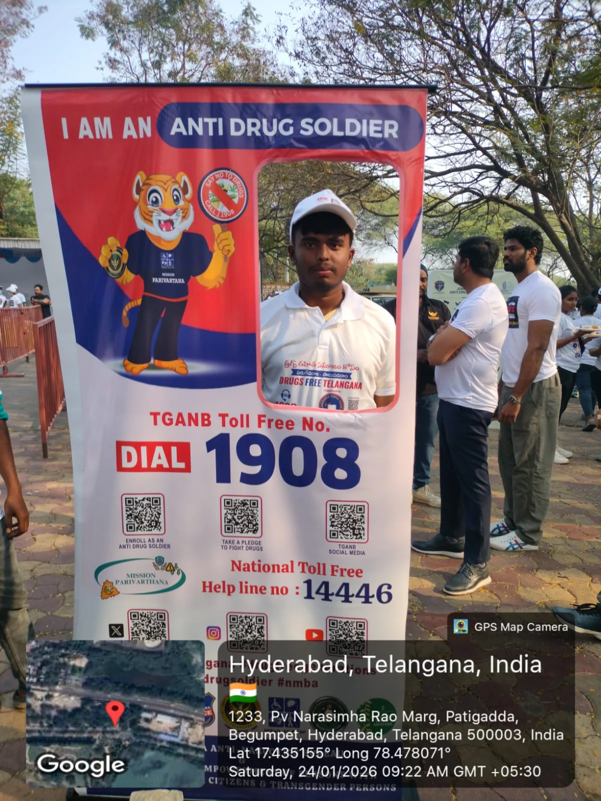 Join 5k Run Anti Drugs Awareness Program At Necklace Road on 24.01.2026 - 7